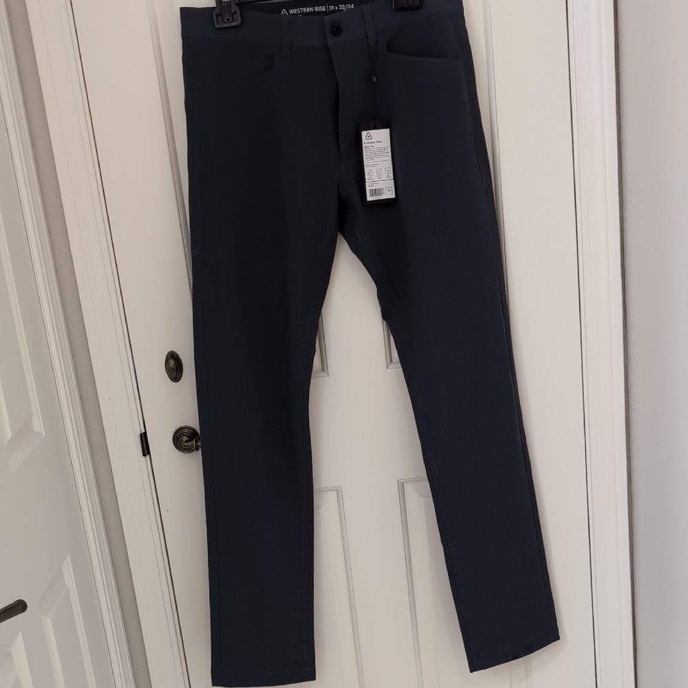 NWT Men Western Rise Evolution Pant Slim 31 X 32/34